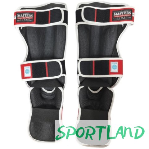 Nagolenniki Masters NS-30 (WAKO APPROVED) 1115111-M02 niebieski+L Nagolenniki Masters NS-30 (WAKO APPROVED) 1115111-M02 niebieski+L