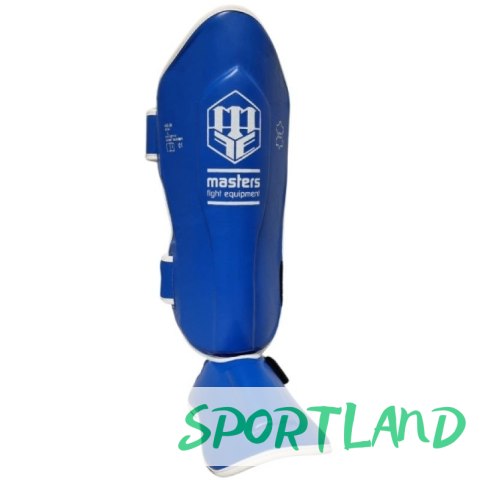 Nagolenniki Masters NS-30 (WAKO APPROVED) 1115111-M02 niebieski+L Nagolenniki Masters NS-30 (WAKO APPROVED) 1115111-M02 niebieski+L