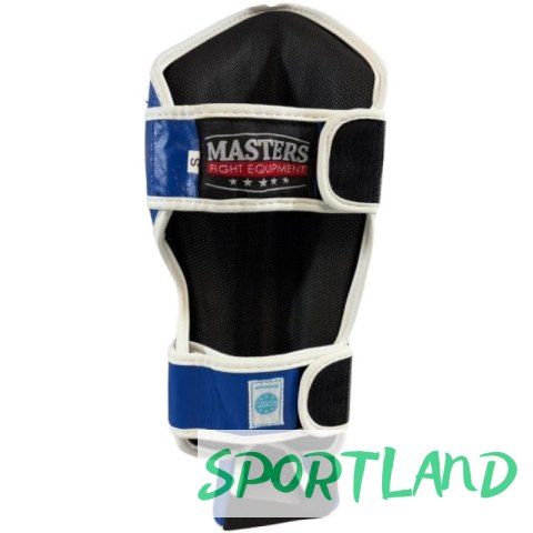 Nagolenniki Masters NS-30 (WAKO APPROVED) 1115111-M02 niebieski+L Nagolenniki Masters NS-30 (WAKO APPROVED) 1115111-M02 niebieski+L