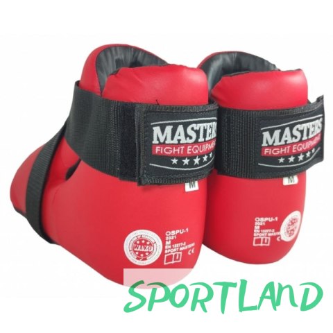 Ochraniacze stóp OSPU-1W (WAKO APPROVED) 030631-2M czerwony+XL Ochraniacze stóp OSPU-1W (WAKO APPROVED) 030631-2M czerwony+XL