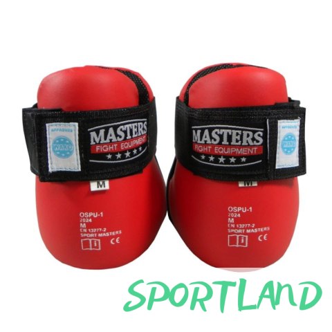 Ochraniacze stóp OSPU-1W (WAKO APPROVED) 030631-2M czerwony+XL Ochraniacze stóp OSPU-1W (WAKO APPROVED) 030631-2M czerwony+XL