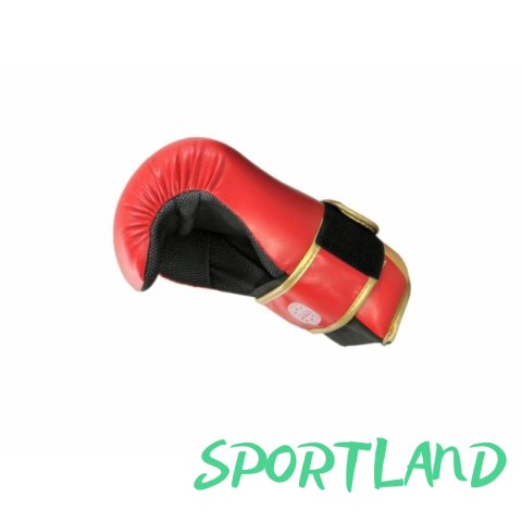 Rękawice otwarte ROSM-MASTERS (WAKO APPROVED) 01559-02M czerwony+L