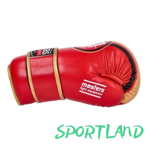 Rękawice otwarte ROSM-MASTERS (WAKO APPROVED) 01559-02M czerwony+L