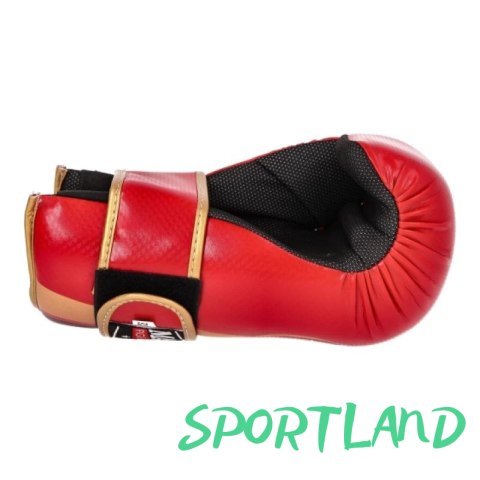 Rękawice otwarte ROSM-MASTERS (WAKO APPROVED) 01559-02M czerwony+S Rękawice otwarte ROSM-MASTERS (WAKO APPROVED) 01559-02M czerwony+S
