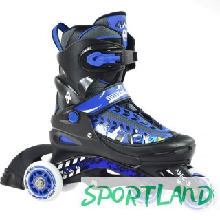 Rolki, wrotki Outrace Funny Blue Jr PW-117J 30-33