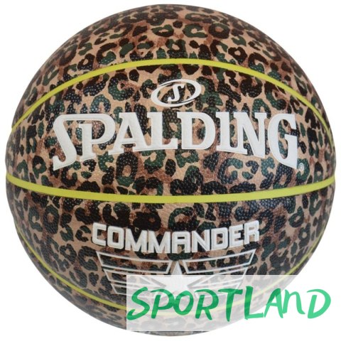Piłka do koszykówki Spalding Commander In/Out Ball 76936Z 7 Piłka do koszykówki Spalding Commander In/Out Ball 76936Z 7