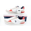 Buty sportowe U.S. Polo ASSN. M UP21M48062-WHI-RED01 42