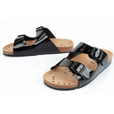 Klapki robocze Abeba Sandals Black W 8088 36 Klapki robocze Abeba Sandals Black W 8088 36