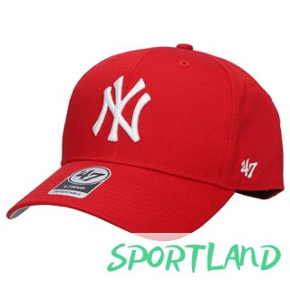 Czapka z daszkiem 47 Brand MLB New York Yankees Kids Cap B-RAC17CTP-RD One size