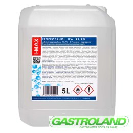 Alkohol izopropylowy Izopropanol IPA I-MAX 99,9% 5L