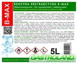 Benzyna ekstrakcyjna bezwonna B-MAX 5L