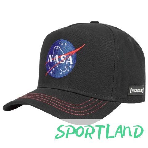 Czapka z daszkiem Capslab Space Mission NASA Cap CL-NASA-1-NAS5 One size Czapka z daszkiem Capslab Space Mission NASA Cap CL-NASA-1-NAS5 One size