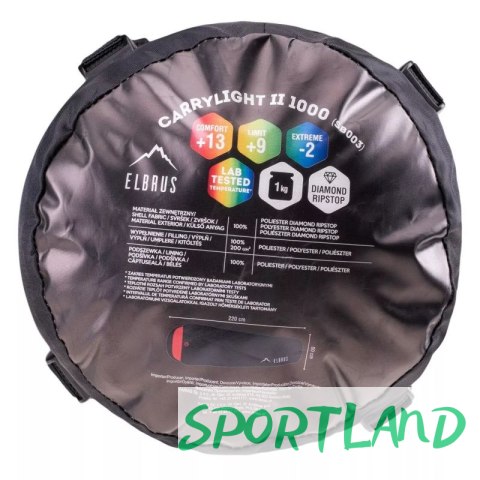 Śpiwór Elbrus Carrylight II 1000 92800404117 N/A Śpiwór Elbrus Carrylight II 1000 92800404117 N/A