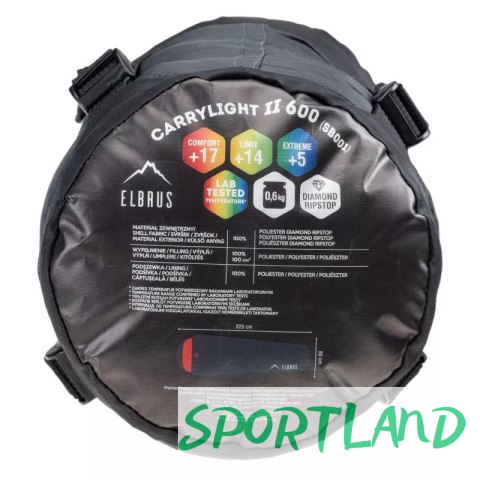 Śpiwór Elbrus Carrylight II 600 92800404118 N/A Śpiwór Elbrus Carrylight II 600 92800404118 N/A