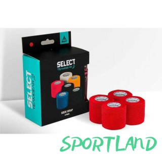 Taśma do getr Select 4/pack 5 cm x 4,5 m T26-17706 Czerwony