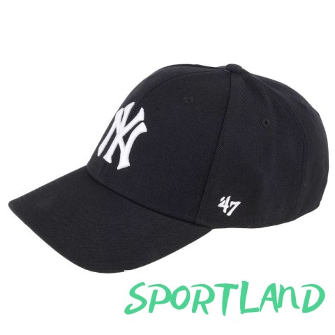Czapka 47 Brand MLB New York Yankees MVP Cap B-MVPSP17WBP-BKW One size Czapka 47 Brand MLB New York Yankees MVP Cap B-MVPSP17WBP-BKW One size