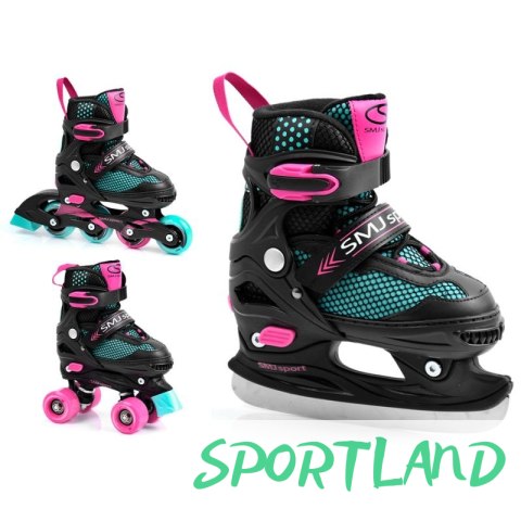 Rolki SMJ sport 3w1 Jr BS-616TP 27-30 Rolki SMJ sport 3w1 Jr BS-616TP 27-30