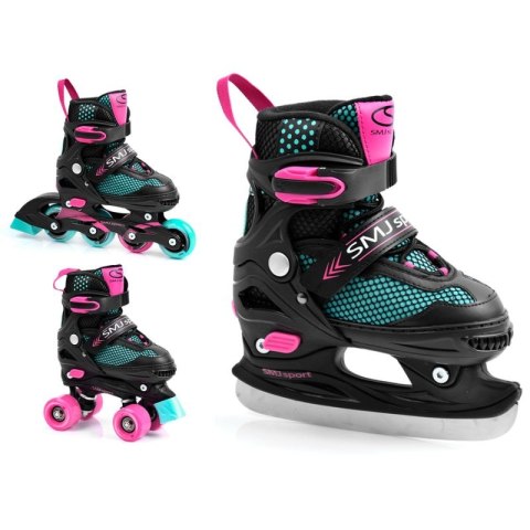 Rolki SMJ sport 3w1 Jr BS-616TP 39-42 Rolki SMJ sport 3w1 Jr BS-616TP 39-42
