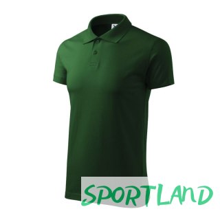 Koszulka polo Malfini Single J. M MLI-20206 zieleń butelkowa 2XL