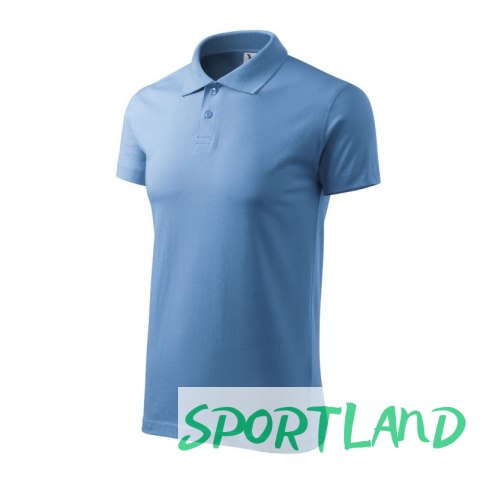 Koszulka polo Malfini Single J. M MLI-20215 błękitny 2XL Koszulka polo Malfini Single J. M MLI-20215 błękitny 2XL