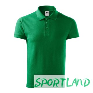 Koszulka polo Malfini Cotton M MLI-21216 zieleń trawy M