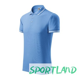 Koszulka polo Malfini Urban M MLI-21915 błękitny XL