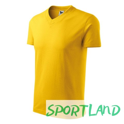 Koszulka Malfini V-neck M MLI-10204 żółty XL
