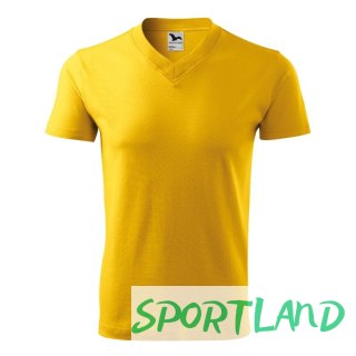 Koszulka Malfini V-neck M MLI-10204 żółty XL