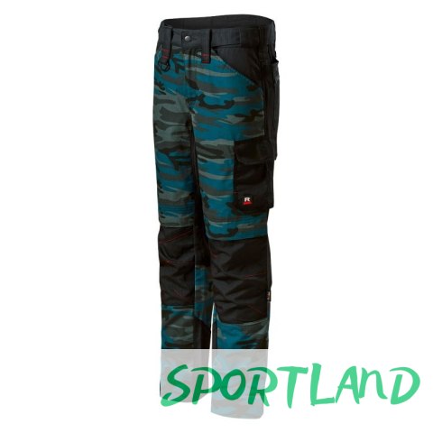 Spodnie Rimeck Vertex Camo M MLI-W09C1 camouflage petrol 54 long Spodnie Rimeck Vertex Camo M MLI-W09C1 camouflage petrol 54 long