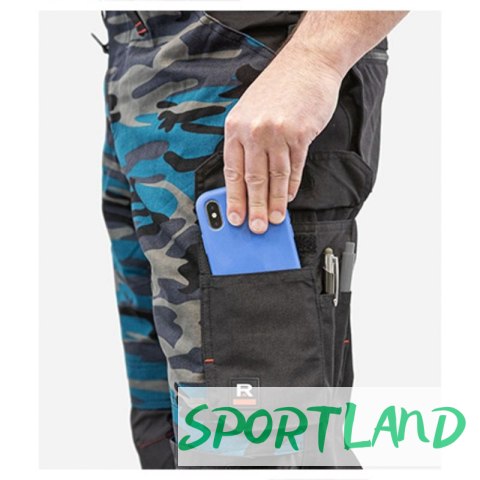 Spodnie Rimeck Vertex Camo M MLI-W09C1 camouflage petrol 54 long Spodnie Rimeck Vertex Camo M MLI-W09C1 camouflage petrol 54 long