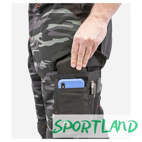 Spodnie Rimeck Vertex Camo M MLI-W09C2 camouflage dark gray 52 long Spodnie Rimeck Vertex Camo M MLI-W09C2 camouflage dark gray 52 long