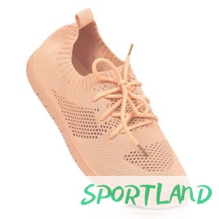 Buty sportowe ażurowe News W EVE211D pudrowy róż 38