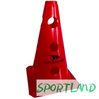 Pachołek z otworami Yakima Sport 23 cm czerwony 100606 N/A