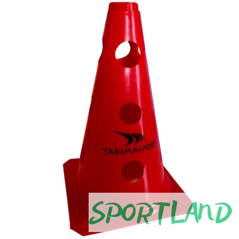 Pachołek z otworami Yakima Sport 23 cm czerwony 100606 N/A