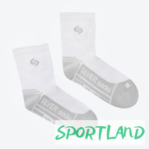 Skarpety Inmove Athletic D.Silver M INMOVEATHLETICD.SILVER White/Grey 44 / 46 Skarpety Inmove Athletic D.Silver M INMOVEATHLETICD.SILVER White/Grey 44 / 46
