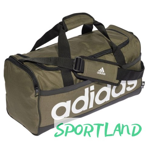 Torba adidas Linear Duffel M HR5350 brązowy Torba adidas Linear Duffel M HR5350 brązowy