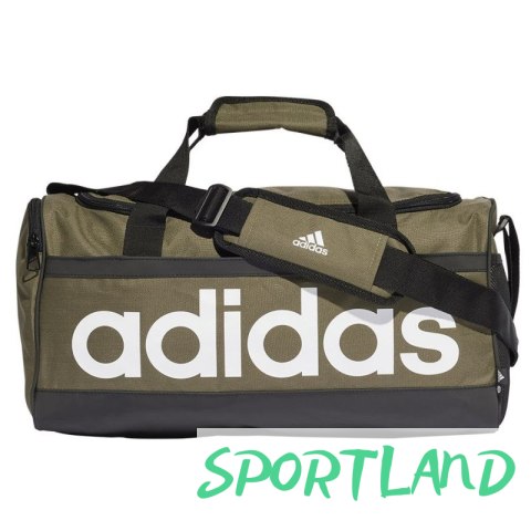 Torba adidas Linear Duffel M HR5350 brązowy Torba adidas Linear Duffel M HR5350 brązowy