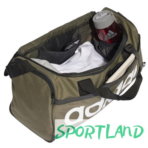 Torba adidas Linear Duffel S HR5354 brązowy Torba adidas Linear Duffel S HR5354 brązowy