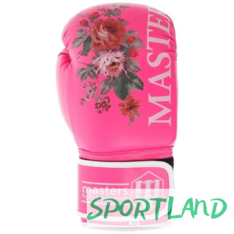 Rękawice bokserskie MASTERS RPU-FLOWER różowy+10 oz Rękawice bokserskie MASTERS RPU-FLOWER różowy+10 oz