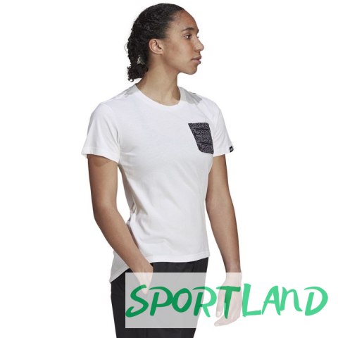 Koszulka adidas TX Pocket Tee W GU8983 S Koszulka adidas TX Pocket Tee W GU8983 S