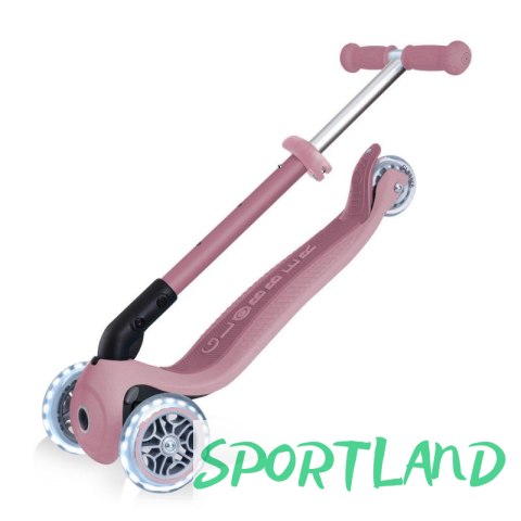 Hulajnoga 3-kołowa Globber Foldable Lights ECOlogic Berry 692-510 N/A Hulajnoga 3-kołowa Globber Foldable Lights ECOlogic Berry 692-510 N/A