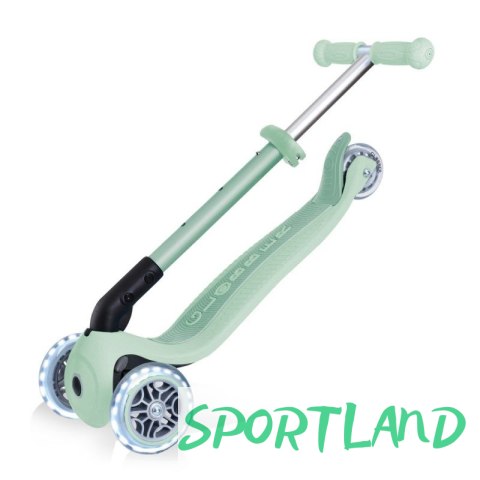 Hulajnoga 3-kołowa Globber Foldable Lights ECOlogic Pistachio Jr 692-505 N/A Hulajnoga 3-kołowa Globber Foldable Lights ECOlogic Pistachio Jr 692-505 N/A