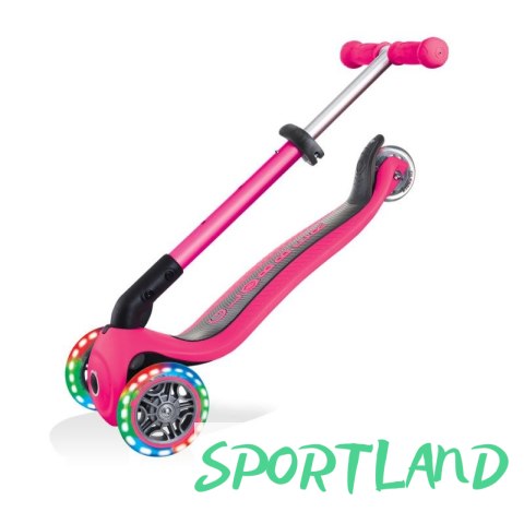 Hulajnoga 3-kołowa Globber Foldable Lights Fuchsia Jr 437-110 N/A Hulajnoga 3-kołowa Globber Foldable Lights Fuchsia Jr 437-110 N/A