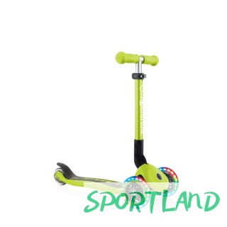 Hulajnoga 3-kołowa Globber Foldable Lights Lime Green Jr 437-106 N/A