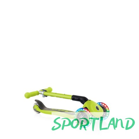 Hulajnoga 3-kołowa Globber Foldable Lights Lime Green Jr 437-106 N/A