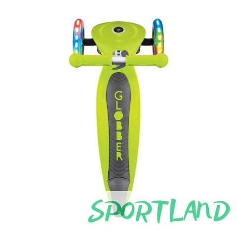 Hulajnoga 3-kołowa Globber Foldable Lights Lime Green Jr 437-106 N/A