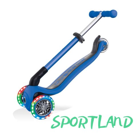 Hulajnoga 3-kołowa Globber Foldable Lights Navy Blue Jr 437-100 N/A Hulajnoga 3-kołowa Globber Foldable Lights Navy Blue Jr 437-100 N/A