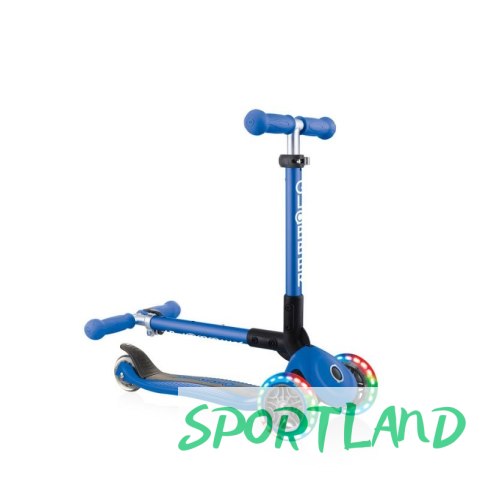 Hulajnoga 3-kołowa Globber Foldable Lights Navy Blue Jr 437-100 N/A Hulajnoga 3-kołowa Globber Foldable Lights Navy Blue Jr 437-100 N/A