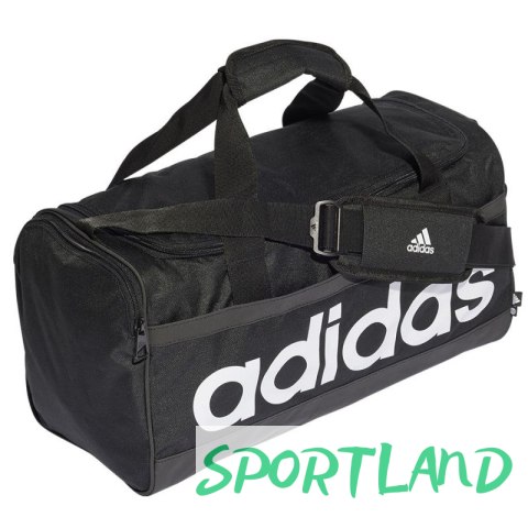 Torba adidas Linear Duffel S HT4742 czarny Torba adidas Linear Duffel S HT4742 czarny