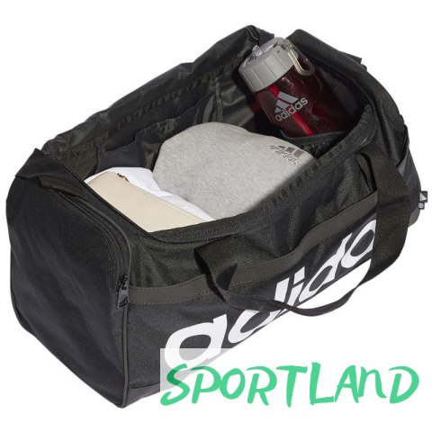 Torba adidas Linear Duffel S HT4742 czarny Torba adidas Linear Duffel S HT4742 czarny